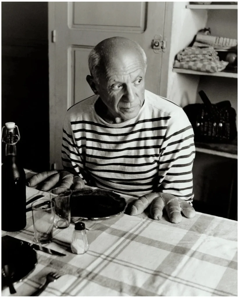 1 les pains de picasso vallauris 1952 atelier robert doisneau