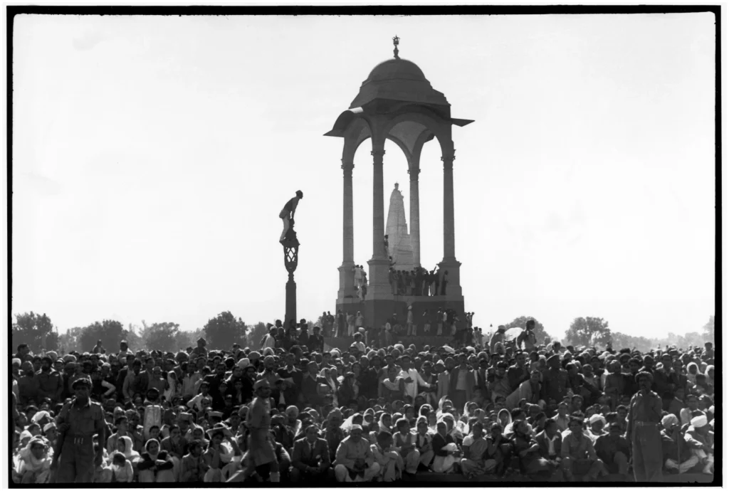 India death Mahatma Gandhi Henri Cartier bresson Magnum fotor 2024081219120