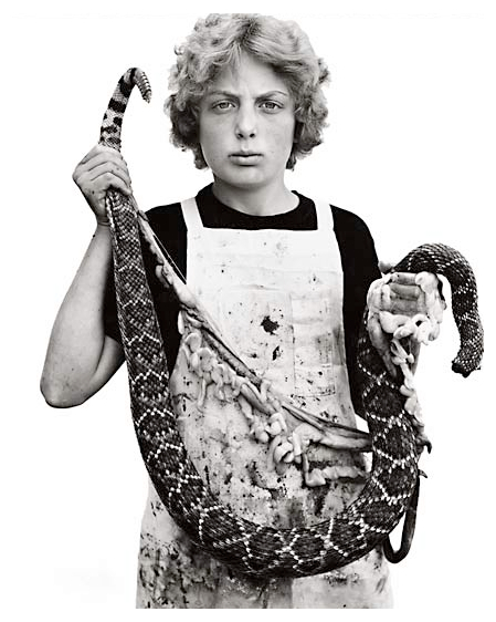 richard avedon boy fortin thirteen year old rattlesnake skinner sweetwater