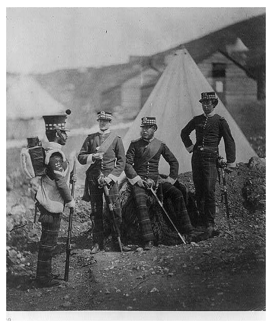 group of the 71st regiment sergeant crimea fenton